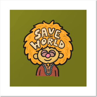 Lips Saves the World Posters and Art